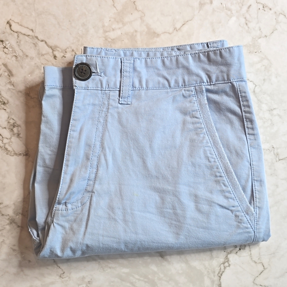 Armani Exchange Men's Light Blue Shorts size 28